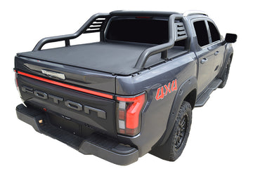 ClipOn Ute/Tonneau Cover for Foton Tunland (2025 Onwards) Dual Cab suits Factory Sports Bars