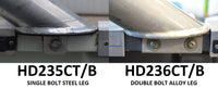 ClipOn Ute/Tonneau Cover for Holden Rodeo/Colorado RA, RC (2003 to June 2012) Crew Cab suits Factory Steel Sports Bars