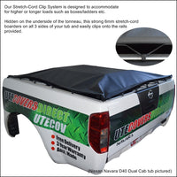 Holden Colorado RG (July 2012 Onwards) Crew Cab with Headboard ClipOn Tonneau Cover