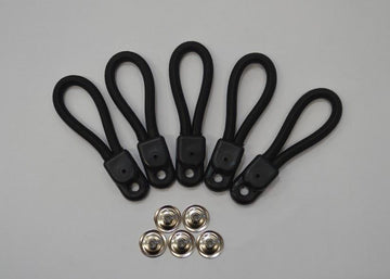 Pack of 5 Bunji Loops B130 (65mm) and Eyelet Posts