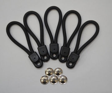 Pack of 5 Bunji Loops B170 (85mm) and Eyelet Posts