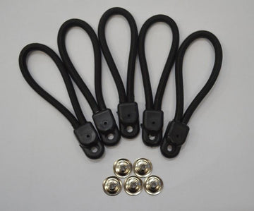 Pack of 5 Bunji Loops B190 (95mm) and Eyelet Posts