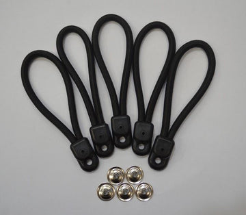 Pack of 5 Bunji Loops B210 (105mm) and Eyelet Posts