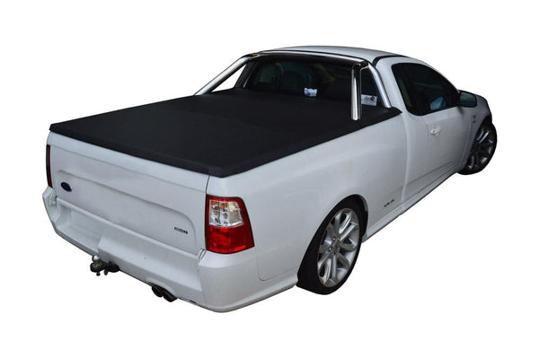 Ford Falcon FG, FGX (June 2008 to Oct 2016) Single Cab with Factory Sports Bars ClipOn Tonneau Cover