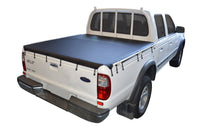 Ford Courier PE, PG, PH (1999 to 2006) Double Cab with Grab Rails Bunji Tonneau Cover