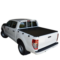 Ford Ranger PX I (Nov 2011 to May 2015) Double Cab with Dog Leg Headboard ClipOn Tonneau Cover