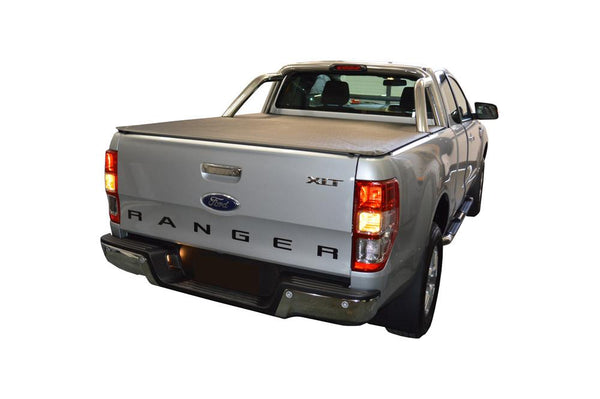 Ford Ranger PX I XLT (Nov 2011 to May 2015) Super Cab with Factory Sports Bars ClipOn Tonneau Cover