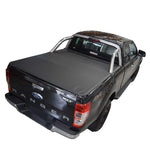 Ford Ranger/Raptor PX II XLT, PX III XLT (June 2015 Onwards) Super Cab with Factory Sports Bars ClipOn Tonneau Cover