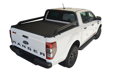 ClipOn Ute/Tonneau Cover for Ford Ranger/Raptor FX4 (2019 - 2022) Double Cab suits Factory Extended Sports Bars