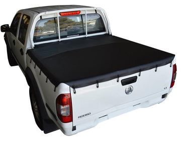 Bunji Ute/Tonneau Cover for Great Wall V200, V240 (2009 to 2015) Dual Cab suits Headboard