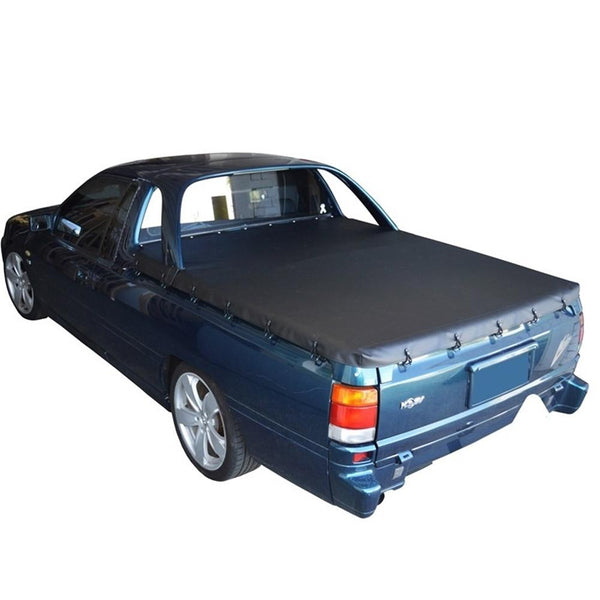 HSV Maloo VG, VN, VP, VR, VS (1990 to Dec 2000) Single Cab with Factory HSV Maloo Front Bars Bunji Tonneau Cover