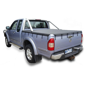 Bunji Ute/Tonneau Cover for Holden Rodeo/Colorado RA, RC (2003 to June 2012) Space Cab suits Factory Sports Bars