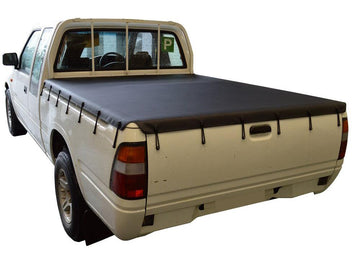 Bunji Ute/Tonneau Cover for Holden Rodeo/Colorado RA, RC (2003 to June 2012) Space Cab suits Headboard