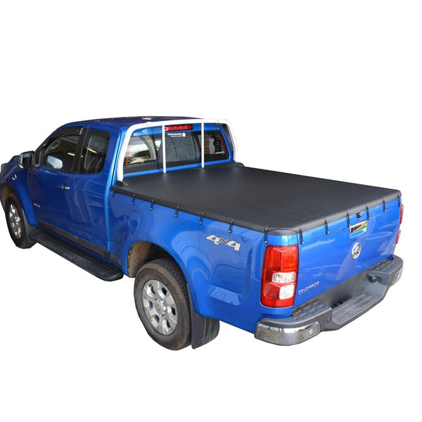 Holden Colorado RG (July 2012 Onwards) Space Cab with Headboard Bunji Tonneau Cover