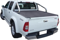 Isuzu D-Max (2003 to June 2012) Crew Cab with Factory Sports Bars ClipOn Tonneau Cover