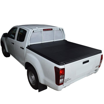 ClipOn Ute/Tonneau Cover for Isuzu D-Max (July 2012 to August 2020) Crew Cab suits Headboard and Over Rail Tub Liner