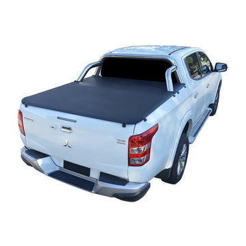 ClipOn Ute/Tonneau Cover for Mitsubishi Triton MQ, MR (May 2015 to Jan 2024) Double Cab suits Factory Sports Bars