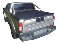 Nissan Navara D22 ST-R (Nov 2001 to 2008) Dual Cab with Factory Sports Bars Bunji Tonneau Cover