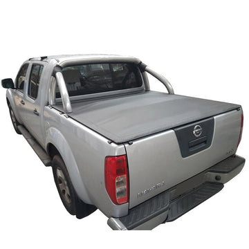 ClipOn Ute/Tonneau Cover for Nissan Navara D40 ST-X (Spanish Built)(2006 to 2008) Dual Cab suits Factory Sports Bars