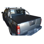 Nissan Navara D40 ST (Thai Built)(2009 to June 2015) Dual Cab with Factory Sports Bars ClipOn Tonneau Cover