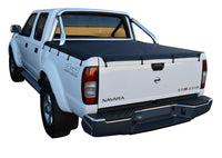 Toyota Hilux SR5 A-Deck (2003 to Mar 2005) Double Cab with Factory Sports Bars Bunji Tonneau Cover