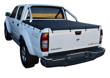 Bunji Ute/Tonneau Cover for Toyota Hilux SR5 A-Deck (2003 to Mar 2005) Double Cab suits Factory Sports Bars
