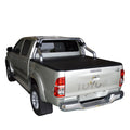 ClipOn Ute/Tonneau Cover for Toyota Hilux SR5 A-Deck (Apr 2005 to Sept 2015) Double Cab suits Factory Sports Bars and Over Rail Tub Liner