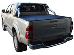 Toyota Hilux SR5 A-Deck (Apr 2005 to Sept 2015) Double Cab with Factory Sports Bars ClipOn Tonneau Cover