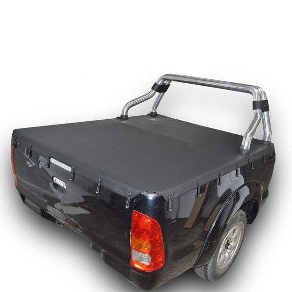 Toyota Hilux SR5 A-Deck (Apr 2005 to Sept 2015) Extra Cab with Factory Sports Bars Bunji Tonneau Cover