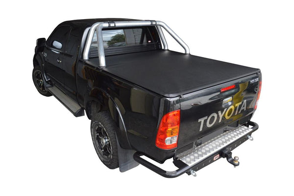 Toyota Hilux SR5 A-Deck (Apr 2005 to Sept 2015) Extra Cab with Factory Sports Bars ClipOn Tonneau Cover