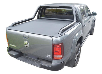 ClipOn Ute/Tonneau Cover for Volkswagen Amarok Ultimate Canyon (2014 to April 2023) Dual Cab suits Factory Long Style Sports Bars